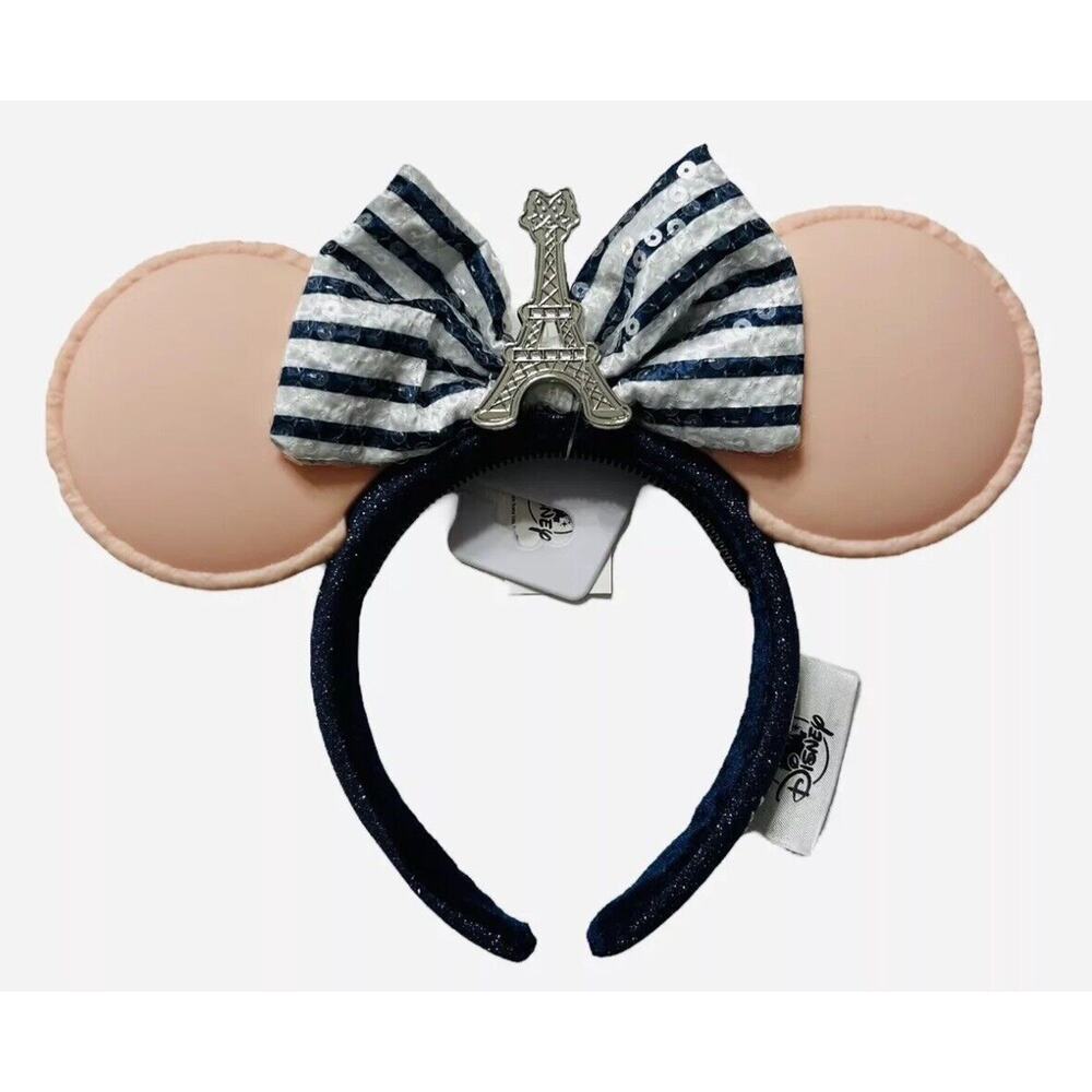 NEW Disney Parks Epcot France Pavilion France Macaron Minnie Mouse Ear Headband